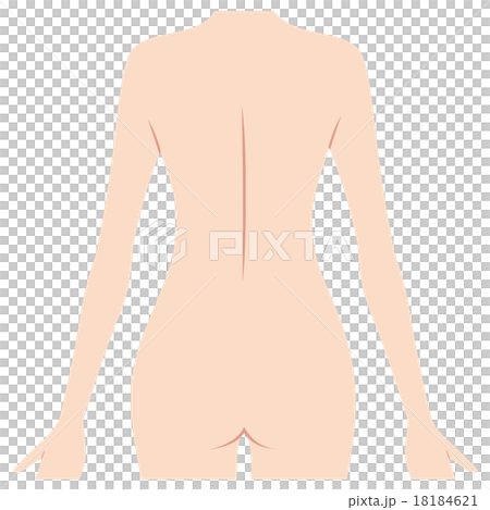 Women's upper body back beauty 18184621