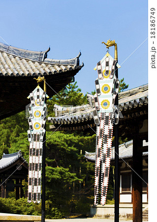 世界遺産唐招提寺の幡 18186749