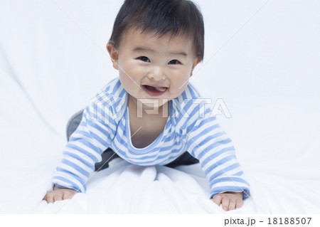 Cute Chinese baby boy in sailor suit Cute Chinese baby boy in sailor suit 18188507