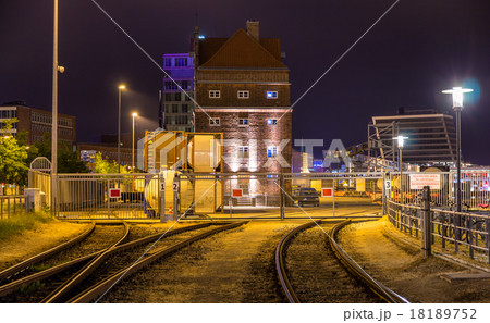 Railway to Kiel seaport - Germany Railway to Kiel seaport - Germany 18189752