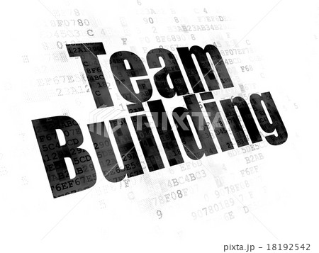 Business concept: Team Building on Digital Business concept: Team Building on Digital 18192542