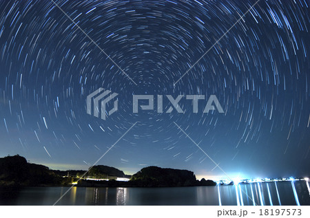 沖縄　うるま市　宮城島の星空 18197573