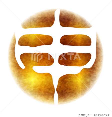 申　年賀状　アイコン　文字  18198253