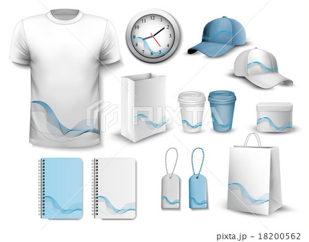 Corporate identity template set. Vector Corporate identity template set. Vector 18200562
