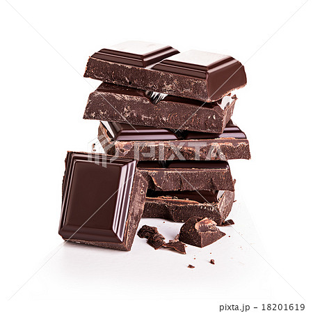 Chocolate isolated on white background 18201619