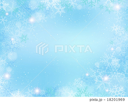 雪結晶の背景 18201969