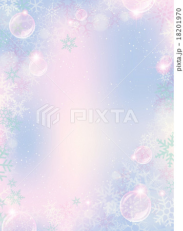 雪結晶の背景 18201970