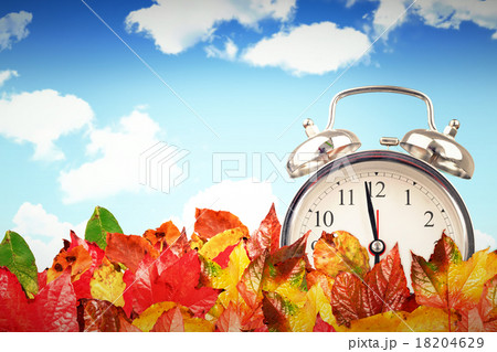 Composite image of alarm clock 18204629