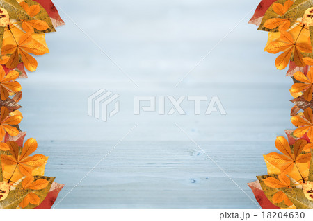 Composite image of autumn leaves pattern Composite image of autumn leaves pattern 18204630