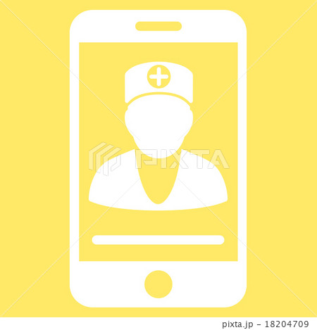 Online Doctor Icon 18204709
