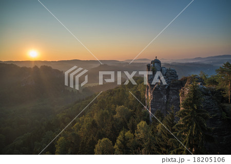 Bastei rock formations, Saxon Switzerland, Germany 18205106