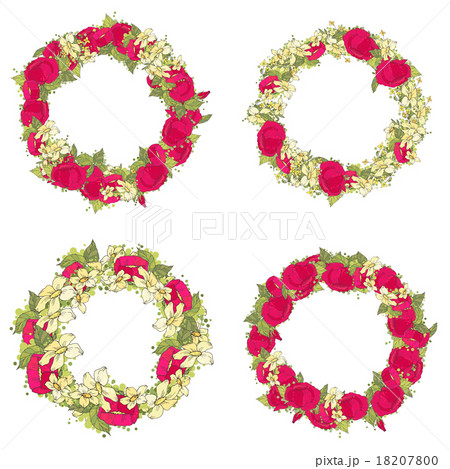 Floral wreath set Floral wreath set 18207800