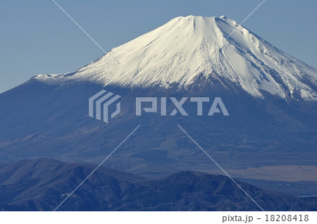 丹沢 丹沢山からの富士山 18208418