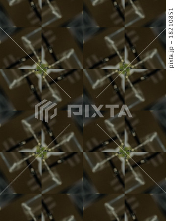 Brown Ethnic pattern. Abstract kaleidoscope Brown Ethnic pattern. Abstract kaleidoscope 18210851