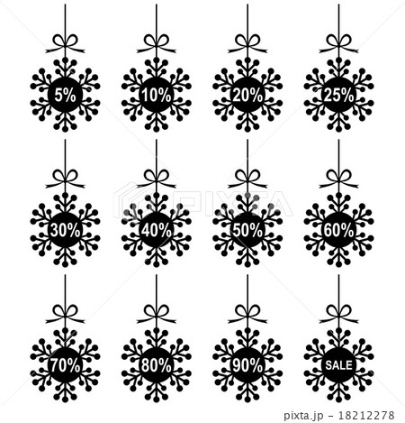 Christmas snowflakes for sale 18212278