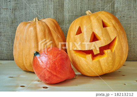 Halloween red and orange pumpkins Halloween red and orange pumpkins 18213212