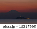 富士山夕暮れ 富士山夕暮れ 18217995