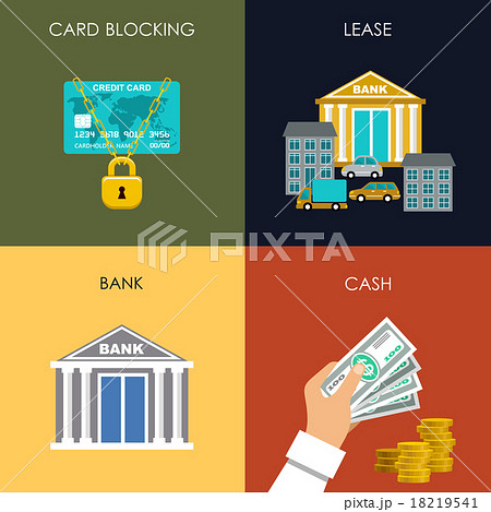 Banking set icons 18219541