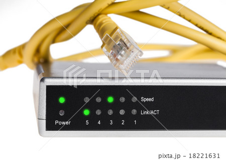 router with wires closeup router with wires closeup 18221631