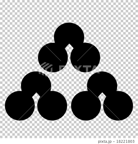 寺町氏　三つ盛り洲浜 18221803