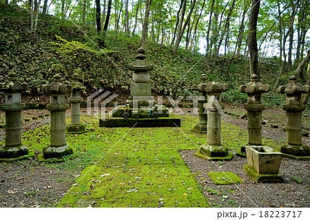 白河市散歩：松平直矩の墓 18223717
