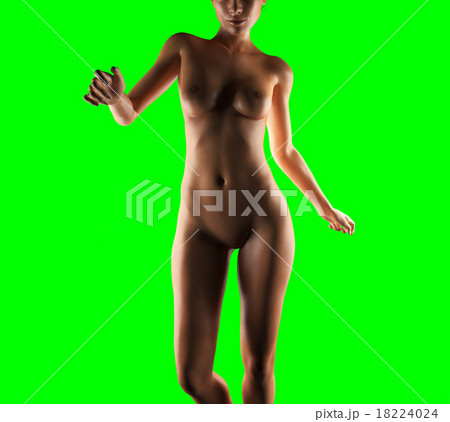 Beautiful naked young woman  18224024