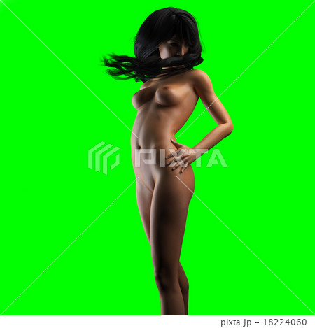 Beautiful naked young woman  18224060
