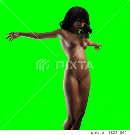 Beautiful naked young woman  18224062