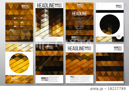 Business templates for brochure, flyer or booklet 18227789