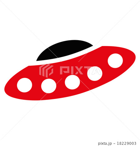 Visitors Spaceship Flat Icon 18229003