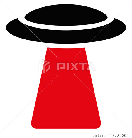 Ufo Ray Flat Icon 18229009