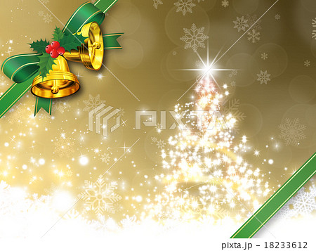 クリスマス背景素材のイラスト素材 クリスマス背景素材のイラスト素材