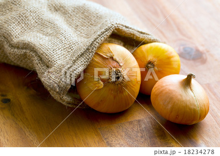 fresh onions in jute sack fresh onions in jute sack 18234278