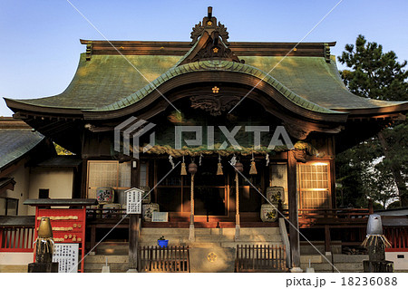 観光名所 久留米北野天満宮の写真素材 1360