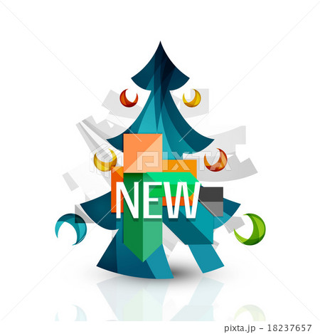 New sale tag, badge for Christmas 18237657