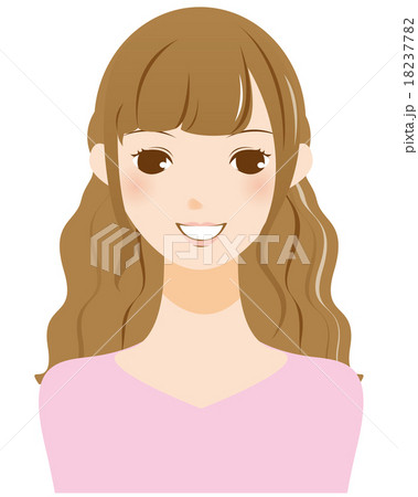 笑顔の女性 18237782