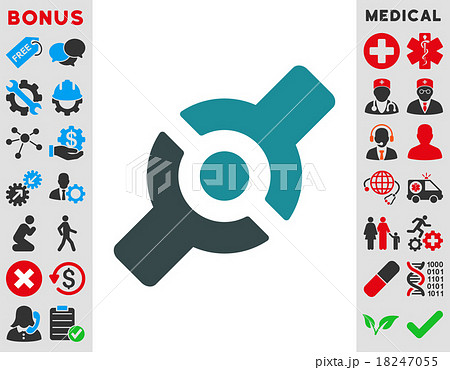 Artificial Joint Icon Artificial Joint Icon 18247055