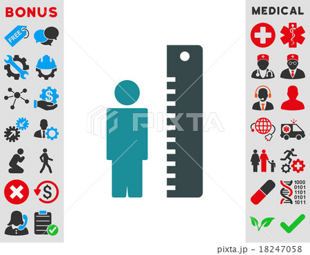 Height Meter Icon Height Meter Icon 18247058