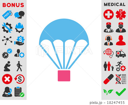 Parachute Icon Parachute Icon 18247455