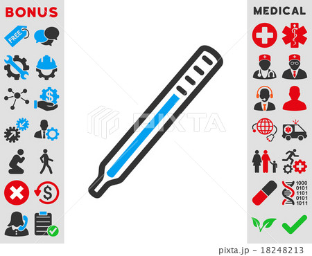 Medical Thermometer Icon Medical Thermometer Icon 18248213