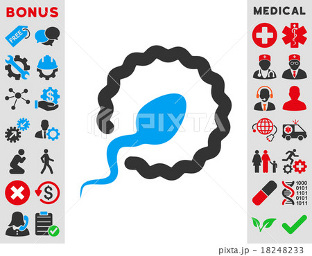 Sperm Penetration Icon 18248233