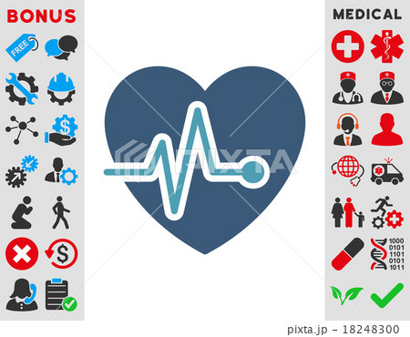 Heart Pulse Icon 18248300