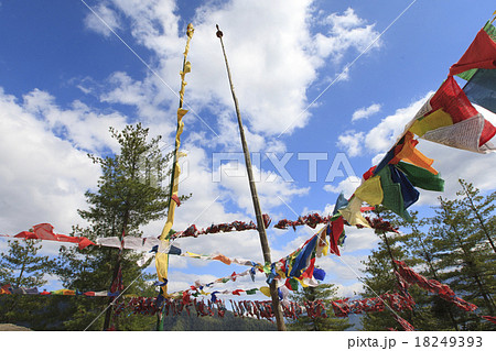 ブータンの五色旗, タルチョー 18249393