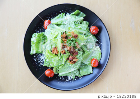 ceacar salad in close up ceacar salad in close up 18250188