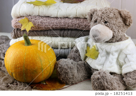 stack of sweaters knitted autumn concept stack of sweaters knitted autumn concept 18251413