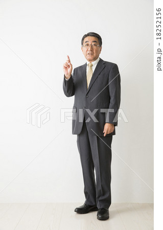 スーツを着たシニア男性 スーツを着たシニア男性 18252156