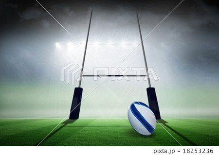 Composite image of rugby ball Composite image of rugby ball 18253236