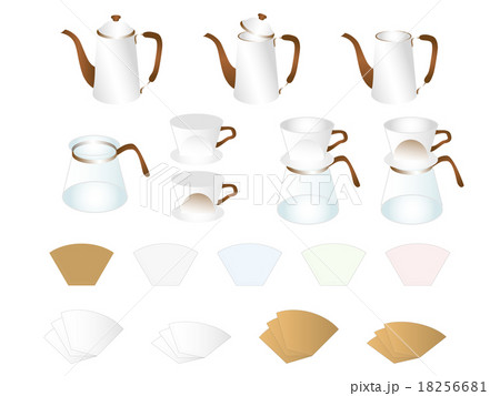 コーヒー器具 ポット・サーバー・ドリッパー・ペーパー 18256681