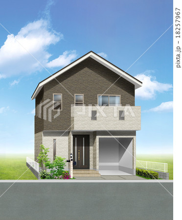 2階建てパース 18257967