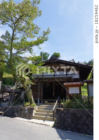 妻籠宿（つまごじゅく）　延命地蔵（汗かき地蔵）長野県　南木曽町　中山道の宿場町　伝統的建造物保存地区 18259462